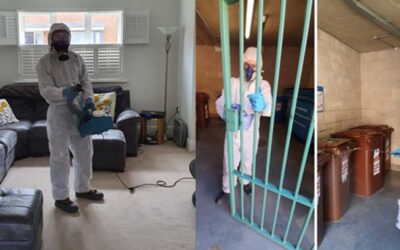 Coronavirus Disinfecting Your Home, Communal Areas & Places Of Work